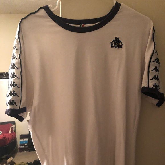 navy blue kappa shirt